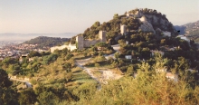 Château d'Hyères - Hyères - Le château englobait jadis l\'intégralité de la colline