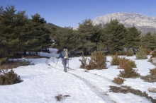 Autour du Bourguet - Le Bourguet - Randonnée dans la neige