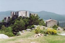 Bargème - Bargème - Le château et la chapelle N-D des Sept Douleurs