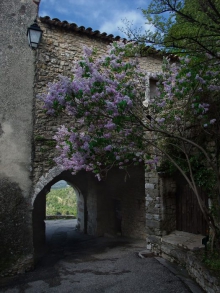 Bargème - Bargème - Porte des remparts de Bargème