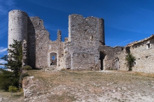 Bargème - Bargème - Ruines du château