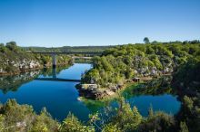 Basses gorges du Verdon - Artignosc - Pont sur le Verdon à Artignosc