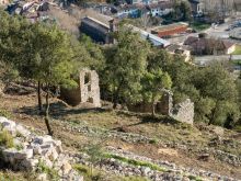 Château de Flassans - Flassans - Les ruines du village étagée au-dessus de l'agglomération actuelle