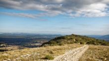 Ermitage Saint Probace - Tourves - Depuis l'ermitage le panorama s'étend sur une bonne partie de la Provence