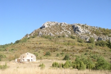 Hauteurs de Trigance - Trigance - Sommet de Breis vu depuis le plateau d'Entreverges