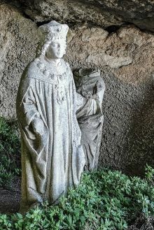La Sainte Baume - Plan d'Aups - Statues des saintes femmes au tombeau