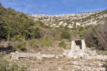 La Sainte Baume - Plan d'Aups - Citerne de Beaumissard sur l'adret