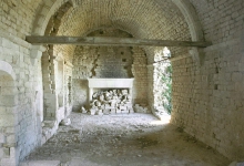 Le Castellas - Forcalqueiret - Une des salles du château