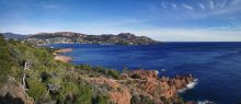 Le Dramont - Saint-Raphaël - Baie d'Agay et massif de l'Estérel