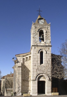 Le Lachens - La Bastide - Eglise de La Bastide