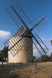 Moulins de Paillas - Ramatuelle - Moulin restauré