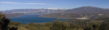 Cliquez pour agrandir la photo N-D de Baudinard - Baudinard - Panorama depuis la chapelle sur le lac de Sainte Croix et les sommets dominant le Verdon