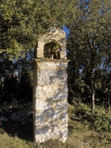 N-D de Baudinard - Baudinard - Oratoire devant la chapelle