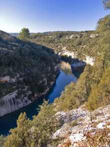 N-D de Baudinard - Baudinard - Les gorges de Baudinard peuvent être parcourues à pied ou en embarcation à rames