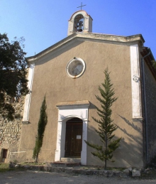 N-D de la Vière - Carnoules - Façade de la chapelle