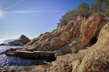 Trident de Poseidon - Ramatuelle - Grotte du Merlier entre Camarat et l'Escalet