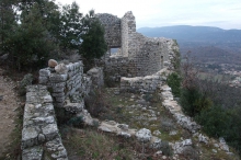 Vieux Rougiers - Rougiers - Vieux village de Rougiers en contrebas du château